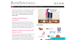 Desktop Screenshot of buyersynthesis.com